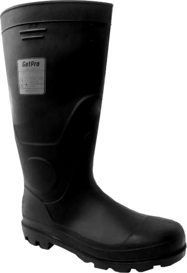 Bota PVC con punta y plantilla Getpro