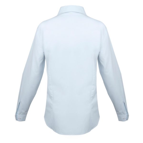 BLUSA OXFORD LIGHT MANGA LARGA MUJER - Imagen 4