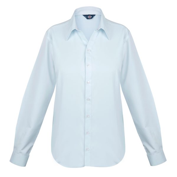 BLUSA OXFORD LIGHT MANGA LARGA MUJER