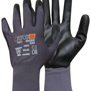 Guante Atox Foam Nitrile Gris N3501