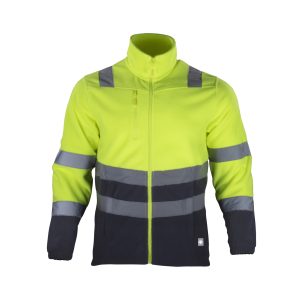 MICROPOLAR CLASE 2 BICOLOR MANGA LARGA HOMBRE HI-VIS LINE