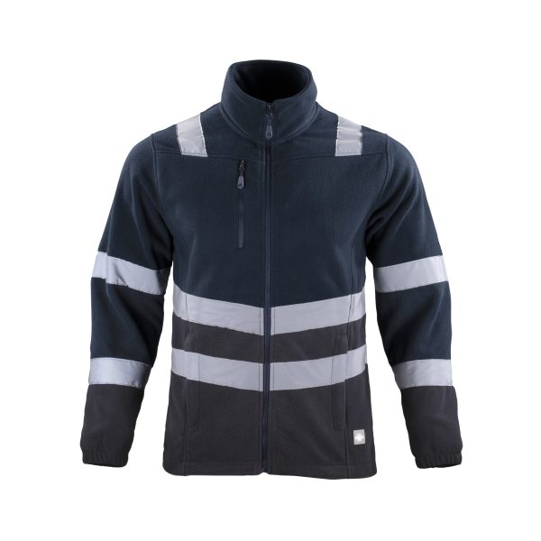 MICROPOLAR IRON LINE CON REFLECTIVA MANGA LARGA HOMBRE - Imagen 3