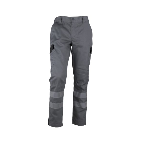 PANTALON CARGO GABARDINA BICOLOR C/CINTA PRACTICAL LINE 100% POLY - Imagen 4