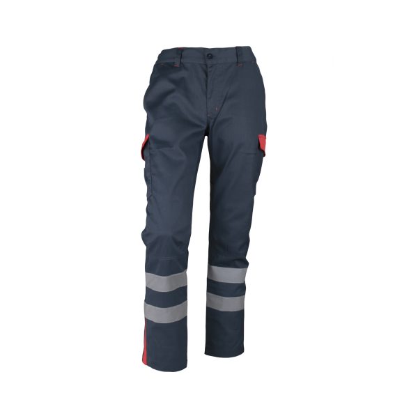 PANTALON CARGO GABARDINA BICOLOR C/CINTA PRACTICAL LINE 100% POLY - Imagen 3
