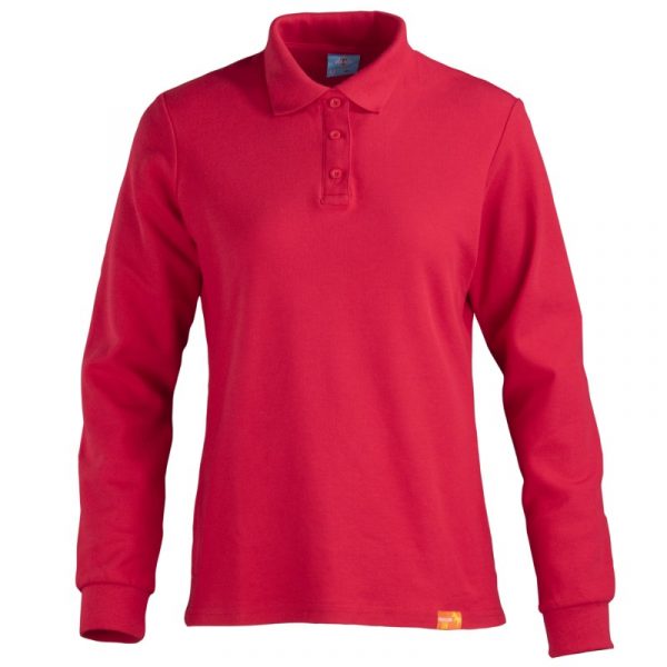 POLERA POLO MANGA LARGA MUJER SUPER PREMIUM