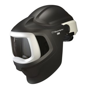 Máscara para soldar 3M, con casco y visor alzable, sin panel autoscurecible Speedglas™