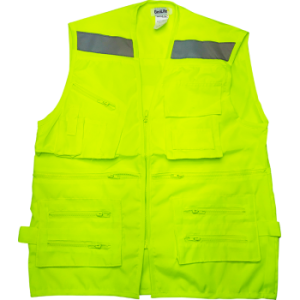 Chaleco Geólogo Poplin Fluor