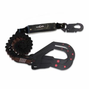 CABO VIDA EN Y CINTA TUBULAR MOSQUETÓN ESCALA DIELÉCTRICO