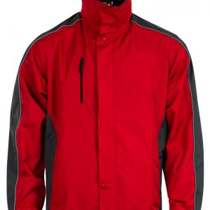CORTAVIENTO ROJO TELA RIPSTOP