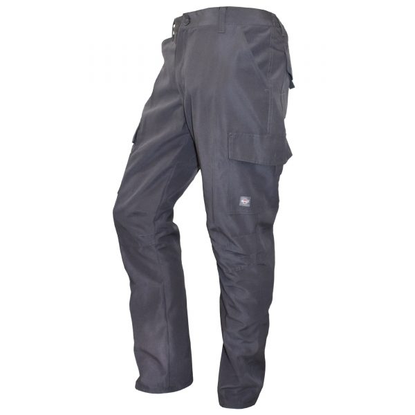 PANTALÓN CARGO POPLIN F. POLAR HOMBRE 100% POLY.
