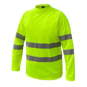 POLERA M/LARGA COOLDRY FLUOR XTR