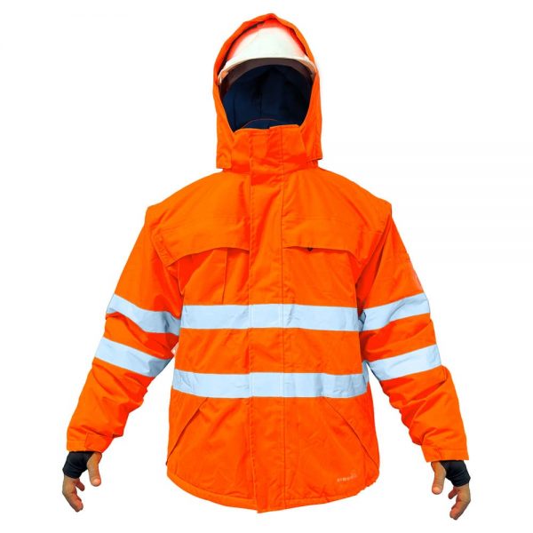 PARKA NARANJA NEBRASKA CERTIFICADA SIBERIA