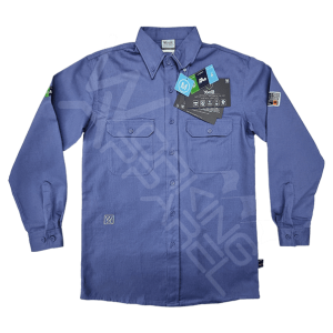 Camisa Ignifuga Celeste Mod FRSWA