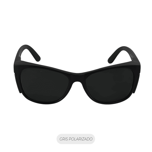 LENTE DE SEGURIDAD SAFEBLACK GRIS POLARIZADO STEELPRO - Imagen 2