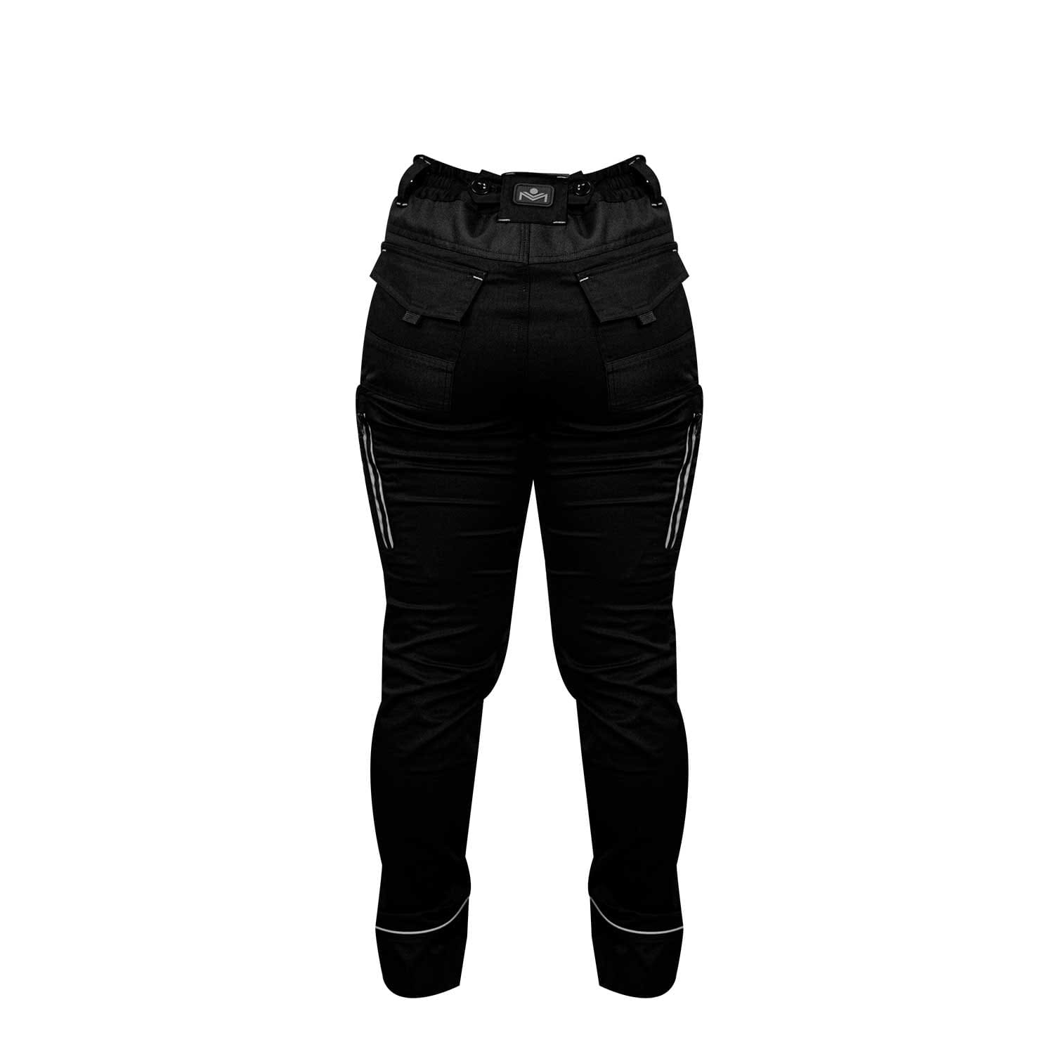 PANTALON TECNICO ALTA RESISTENCIA SPANDEX NEGRO KUMEN - Imagen 2